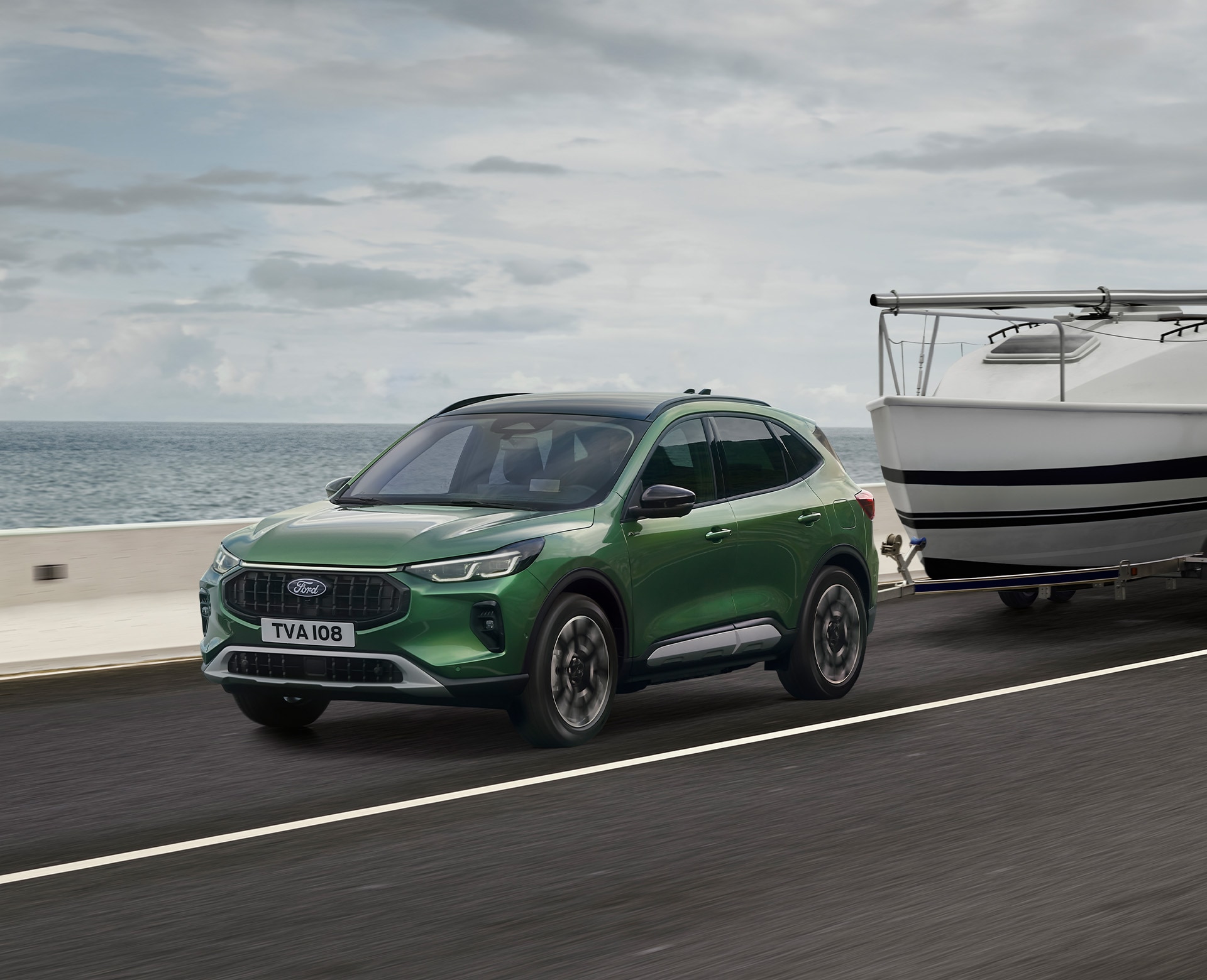 Ford Kuga Eu More Pulling Power 16X9 1920X1560 Desktop