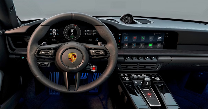 Porsche 911 Strumentazione App Centre